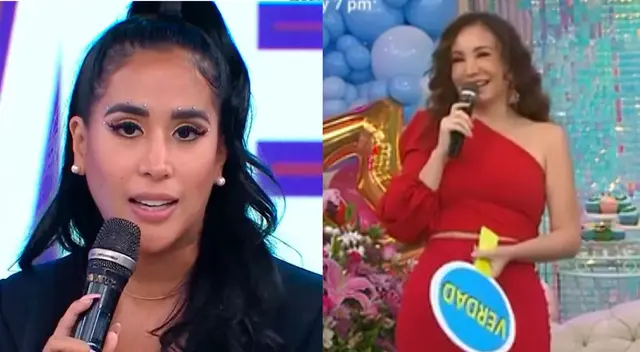 Janet Barboza le mandó saludos a Melissa Paredes