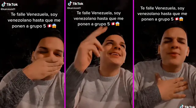 El joven venezolano compartió sus gustos musicales en TikTok. El joven venezolano compartió sus gustos musicales en TikTok.