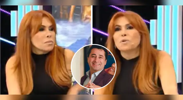 Magaly Medina da consejo de otro.