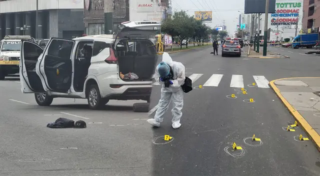 Policía abate a delincuente durante balacera en Surquillo. Policía abate a delincuente durante balacera en Surquillo.
