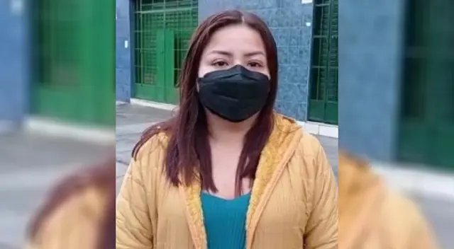 Madre desesperada que denuncia el secuestro de su hija