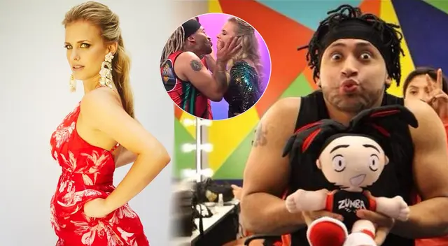 Rossana Fernández se pronuncia por 'beso robado' de Zumba. Rossana Fernández se pronuncia por 'beso robado' de Zumba.
