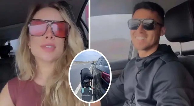 Ale Venturo y Rodrigo Cuba sufren percance.