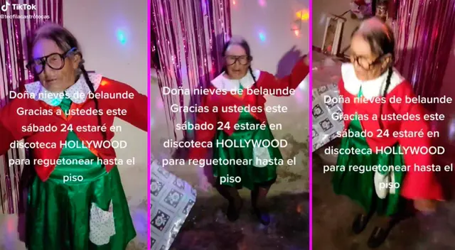 ‘Doña Nieves de Comas’ se hizo viral en TikTok.