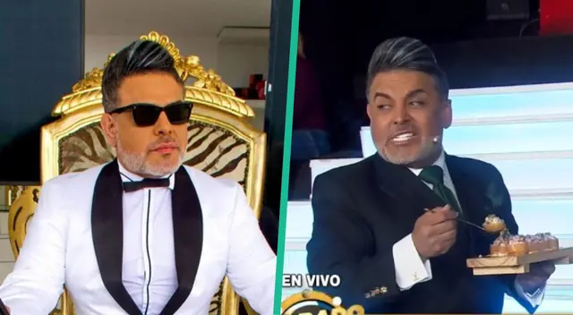 Andrés Hurtado bromea con sus 'señitos'. Andrés Hurtado bromea con sus 'señitos'.