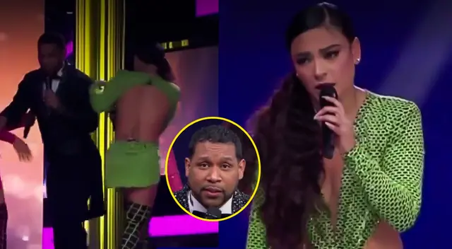 Cielo Torres 'parcha' EN VIVO a Giselo tras empujarla