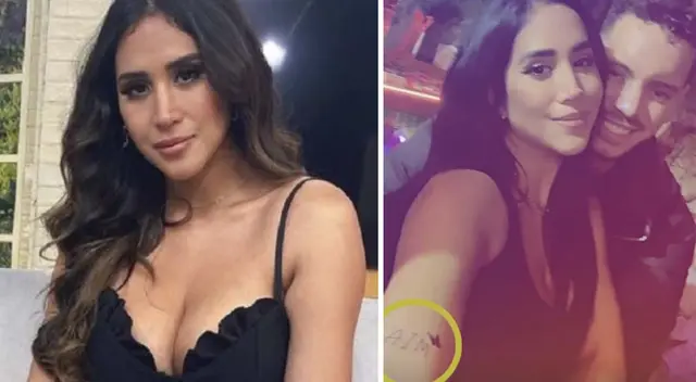 Melissa Paredes tiene grabada en su piel el nombre de su niña.