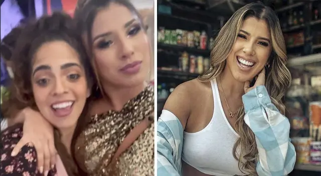 Sandra Muente halaga a Yahaira Plasencia. Sandra Muente halaga a Yahaira Plasencia.