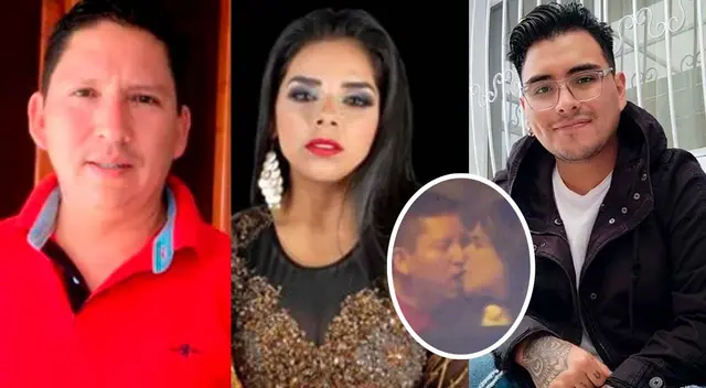 Solista Giuseppe Horna saca cara por el notario y Giuliana Rengifo. Solista Giuseppe Horna saca cara por el notario y Giuliana Rengifo.