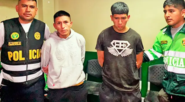 Fueron capturados por agentes PNP de Huarmey Fueron capturados por agentes PNP de Huarmey