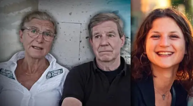 Padres de turista belga junto a su hija desaparecida