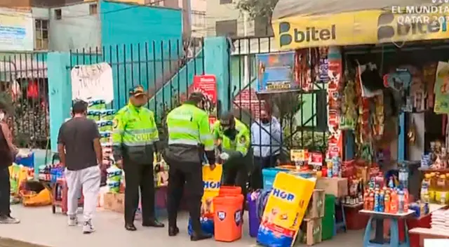 La balacera se desató a pocos metros del mercado Caquetá, en SMP.