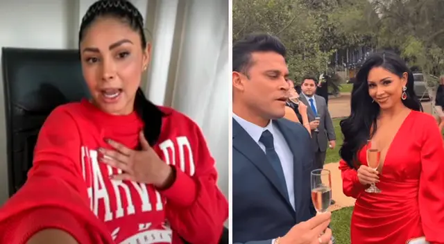 Pamela Franco quiere casarse con Christian Domínguez. Pamela Franco quiere casarse con Christian Domínguez.