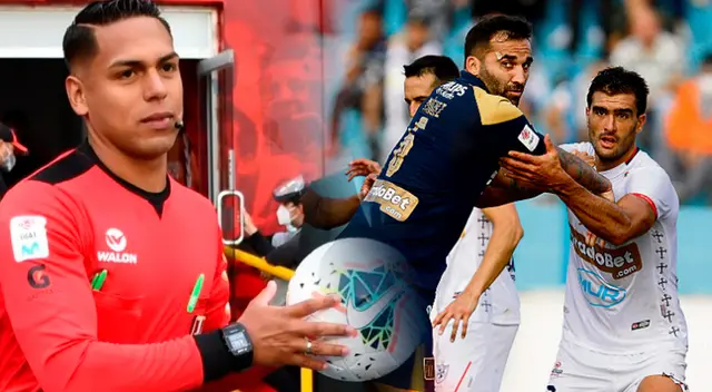 Bruno Pérez será el árbitro entre Alianza Lima vs. San Martín.