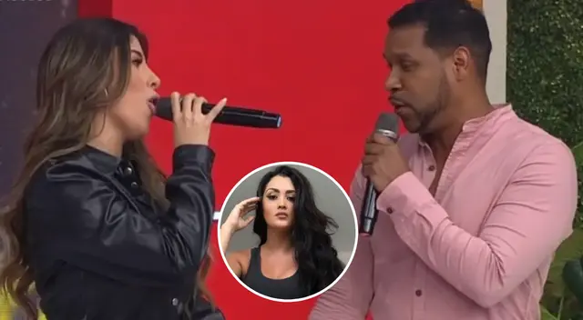 Giselo trolea a Yahaira Plasencia en vivo Giselo trolea a Yahaira Plasencia en vivo