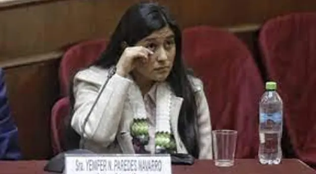 Poder Judicial rechazó libertad de Yenifer Paredes