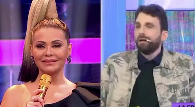 Peluchín critica peinado de Gisela Valcárcel. Peluchín critica peinado de Gisela Valcárcel.