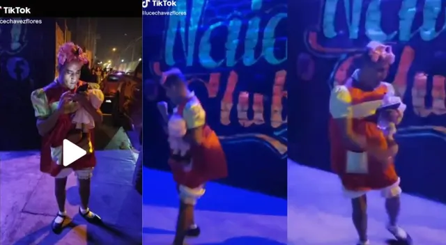 La Popis goza bailando al lado de Serafina.