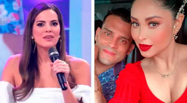 Valeria Piazza apoya a Christian Dompinguez y su amor por Pamela Franco.