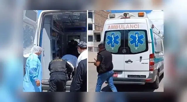 Herido fue trasladado de emergencia al hospital