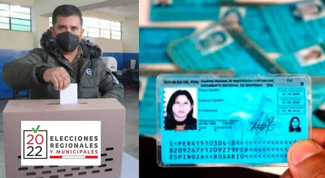 Conoce hasta qué hora se puede recoger tu DNI el día de las Elecciones Regionales y Municipales. Conoce hasta qué hora se puede recoger tu DNI el día de las Elecciones Regionales y Municipales.