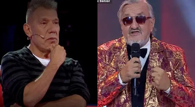 Raúl Romero llora en La Voz Senior.