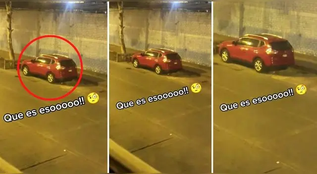 El vecino se percató de la escena cuando estaba en su balcón por lo que no dudó en grabarla y subirla a TikTok.