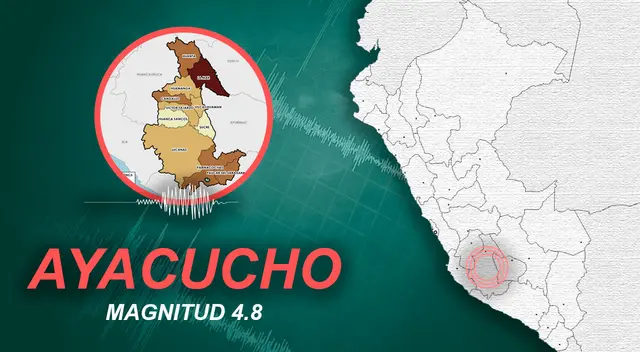 Temblor en Ayacucho.
