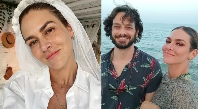 Anahí de Cárdenas junto a Elías Maya, su futuro esposo. Anahí de Cárdenas junto a Elías Maya, su futuro esposo.