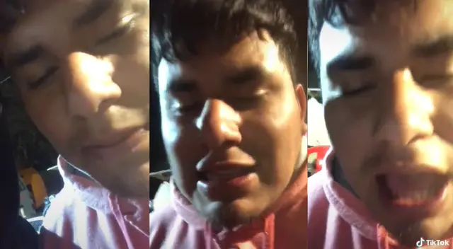 Peculiar escena protagonizada por un hombre en su cumpleaños se hizo viral en TikTok.