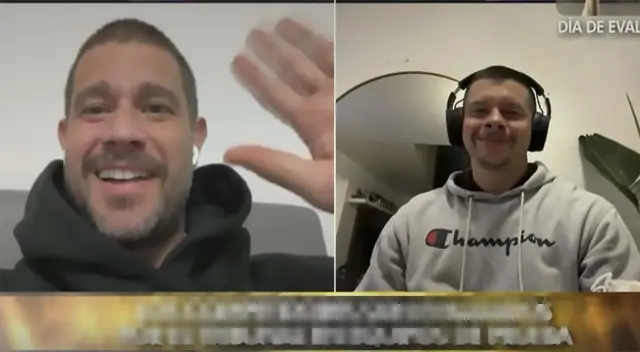 Yaco Eskenazi y Mario Hart aparecieron en Esto es guerra.