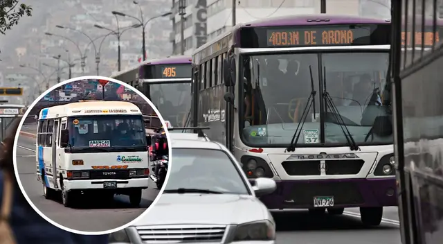 Otro problema para el Corredor Morado son los colectivos informales que también han tomado la vía de SJL ante la falta de fiscalización de la ATU.