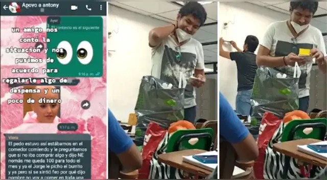 El joven extranjero se emocionó hasta las lágrimas al ver el apoyo que le dieron sus compañeros y es viral en TikTok. El joven extranjero se emocionó hasta las lágrimas al ver el apoyo que le dieron sus compañeros y es viral en TikTok.