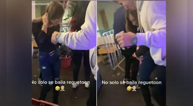 El video es viral en las redes sociales. El video es viral en las redes sociales.