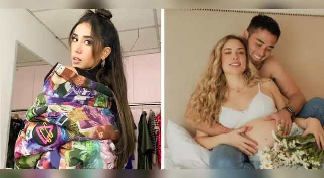 Melissa Paredes es consultada por Ale Venturo.