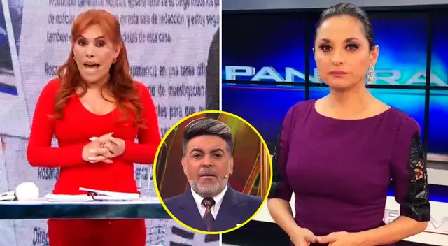 Magaly Medina detalles de la salida de Rosana Cueva de Panorama. Magaly Medina detalles de la salida de Rosana Cueva de Panorama.