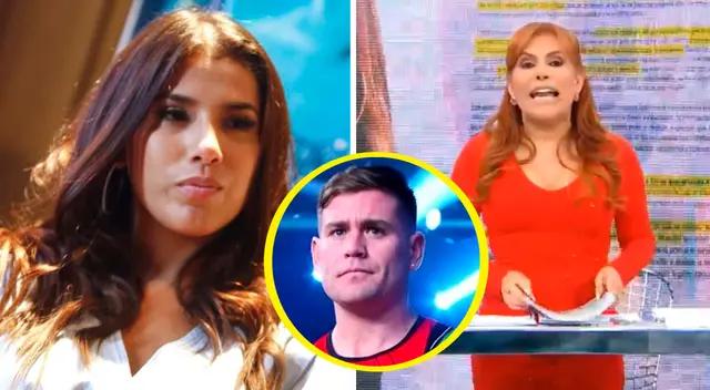 Magaly Medina sorprendida por accionar de Yahaira Plasencia.