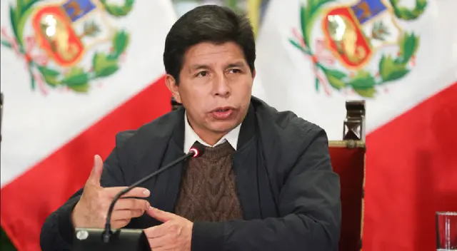 Presidente Pedro Castillo dando mensaje Presidente Pedro Castillo dando mensaje