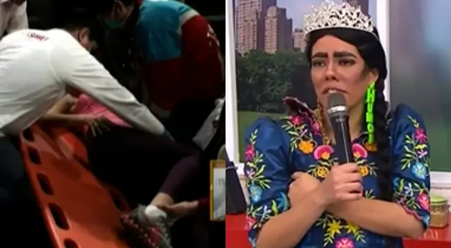 La Pánfila recuerda la vez que sufrió tremenda caída en El gran show