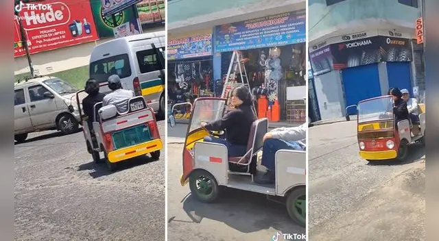 La escena se ha vuelto viral en las redes sociales. La escena se ha vuelto viral en las redes sociales.