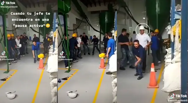 Obrero reciben sorpresa visita de nada menos que del mismo supervisor. Obrero reciben sorpresa visita de nada menos que del mismo supervisor.