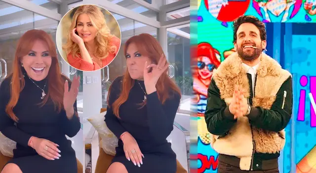 Magaly Medina ningunea a Rodrigo González y solo se 'enfrenta' a Gisela Valcárcel.