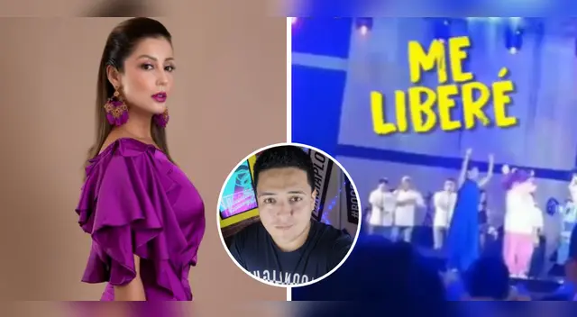 Karla Tarazona en cierre de campaña.