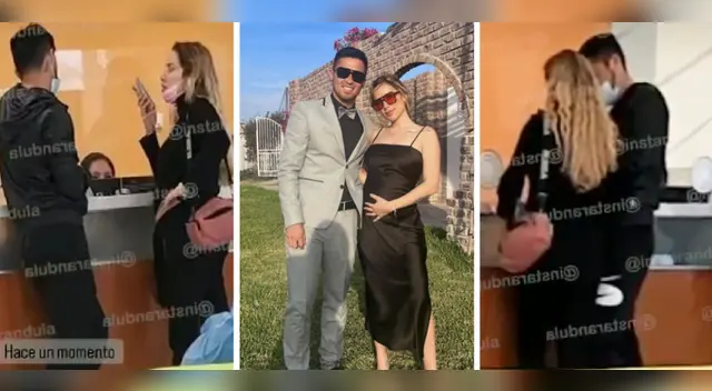 Ale Venturo y Rodrigo Cuba en la clínica.