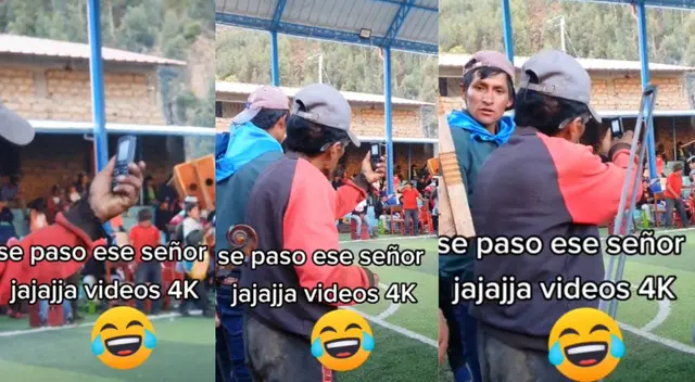 Lo importante es que el señor use el equipo.