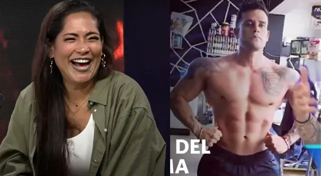 Christian Domínguez hizo noticia por quitarse la camisa en boda de Ethel Pozo