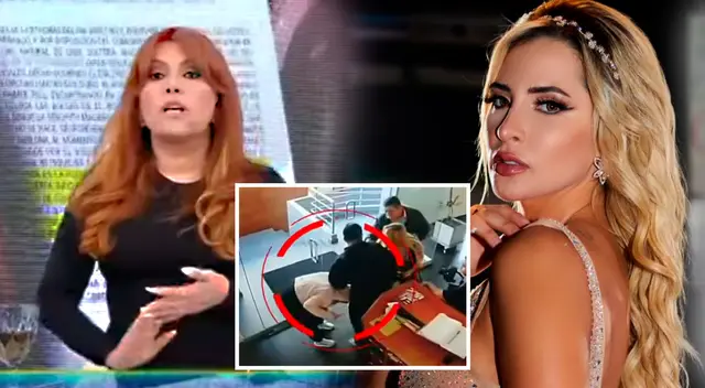 Magaly Medina calificó duramente la agresión de la argentina Macarena Gastaldo, durante su último programa del viernes. Magaly Medina calificó duramente la agresión de la argentina Macarena Gastaldo, durante su último programa del viernes.