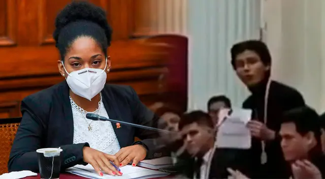 Rosangella Barbarán pidió calma a la audiencia para evitar aplausos. Rosangella Barbarán pidió calma a la audiencia para evitar aplausos.