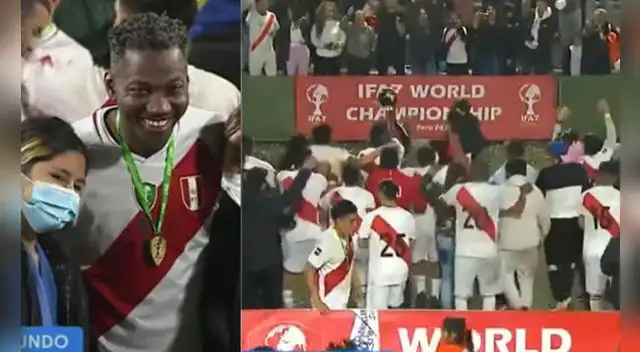 La selección peruana derrotó 8-5 a El Salvador en la final de fútbol 7.