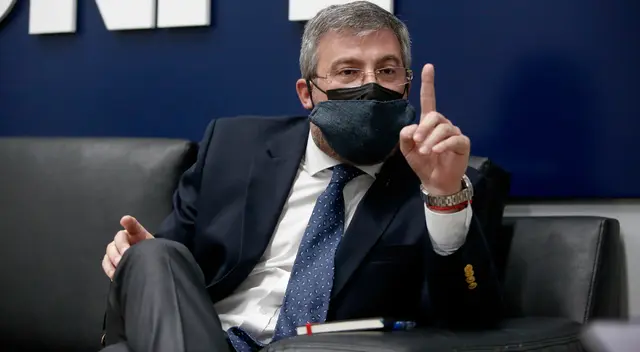 Piero Corvetto, jefe de la ONPE Piero Corvetto, jefe de la ONPE